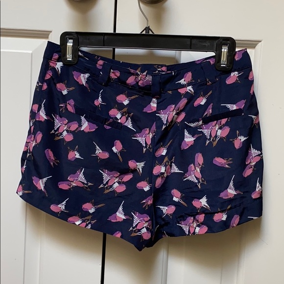 silk printed shorts - Picture 2 of 2